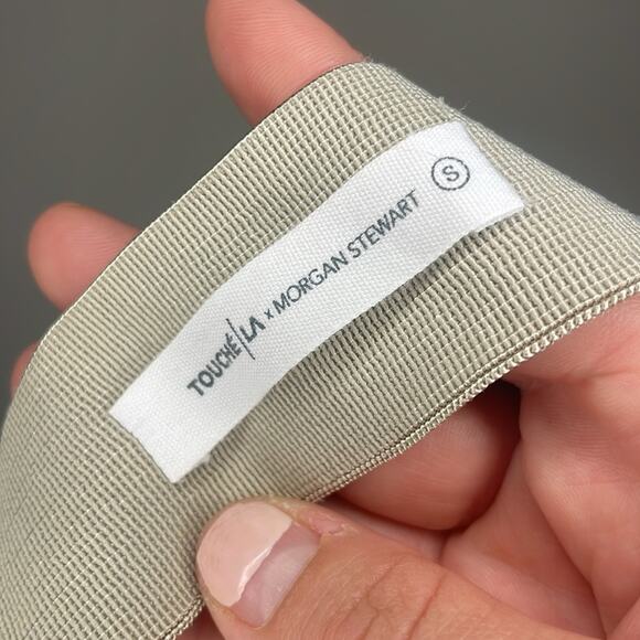 Touché LA X Morgan Stewart Neutral Sport Set Bra Bralette Women Size Small - Picture 7 of 7